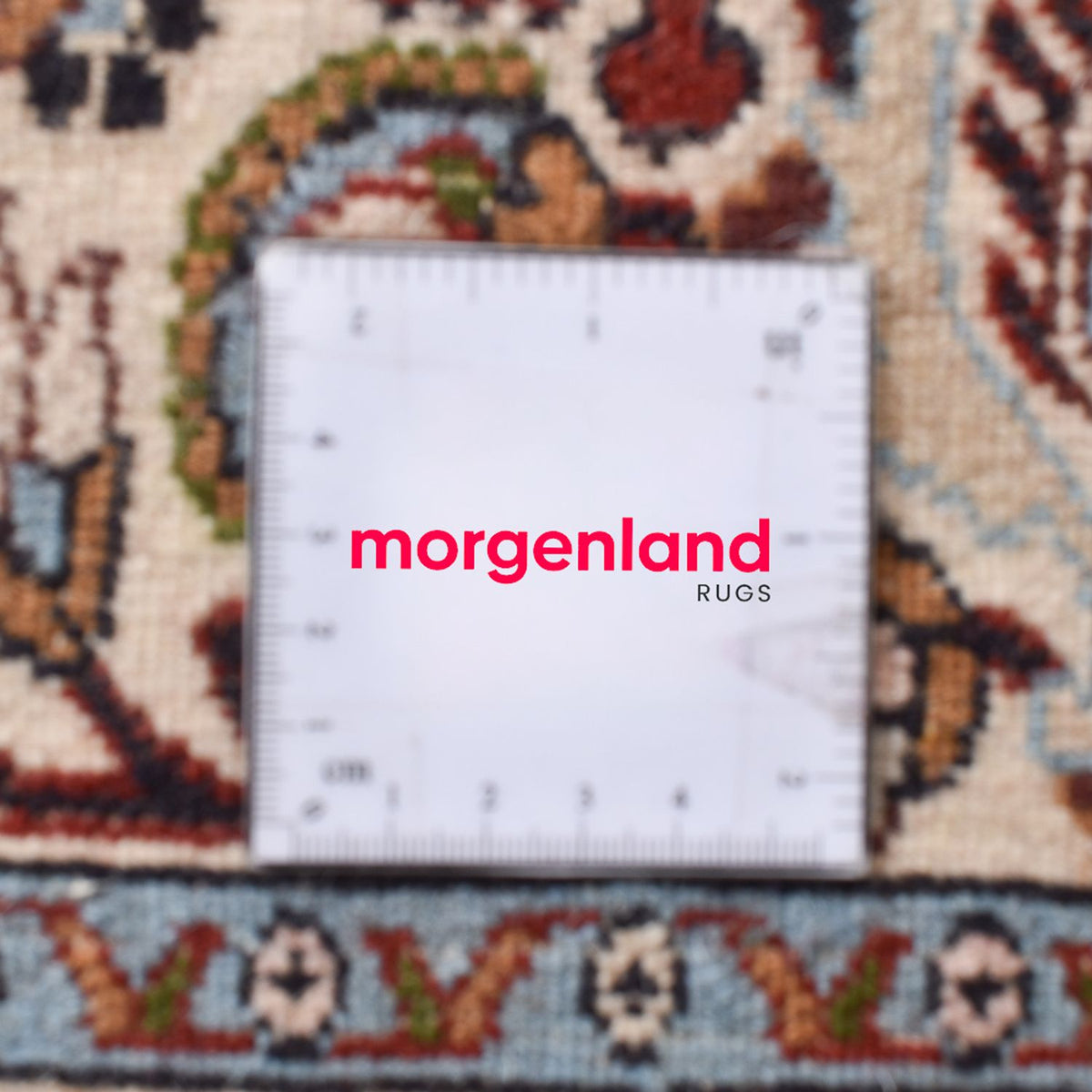 Tapis persan - Classique carré  - 202 x 193 cm - marron clair