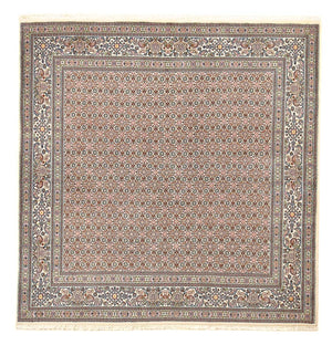 Tapis persan - Classique carré  - 200 x 200 cm - marron clair