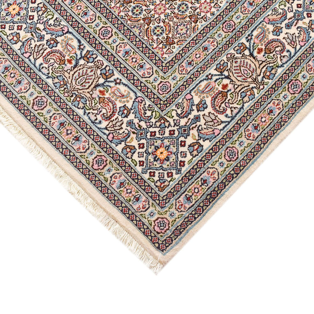 Tapis persan - Classique carré  - 200 x 200 cm - marron clair