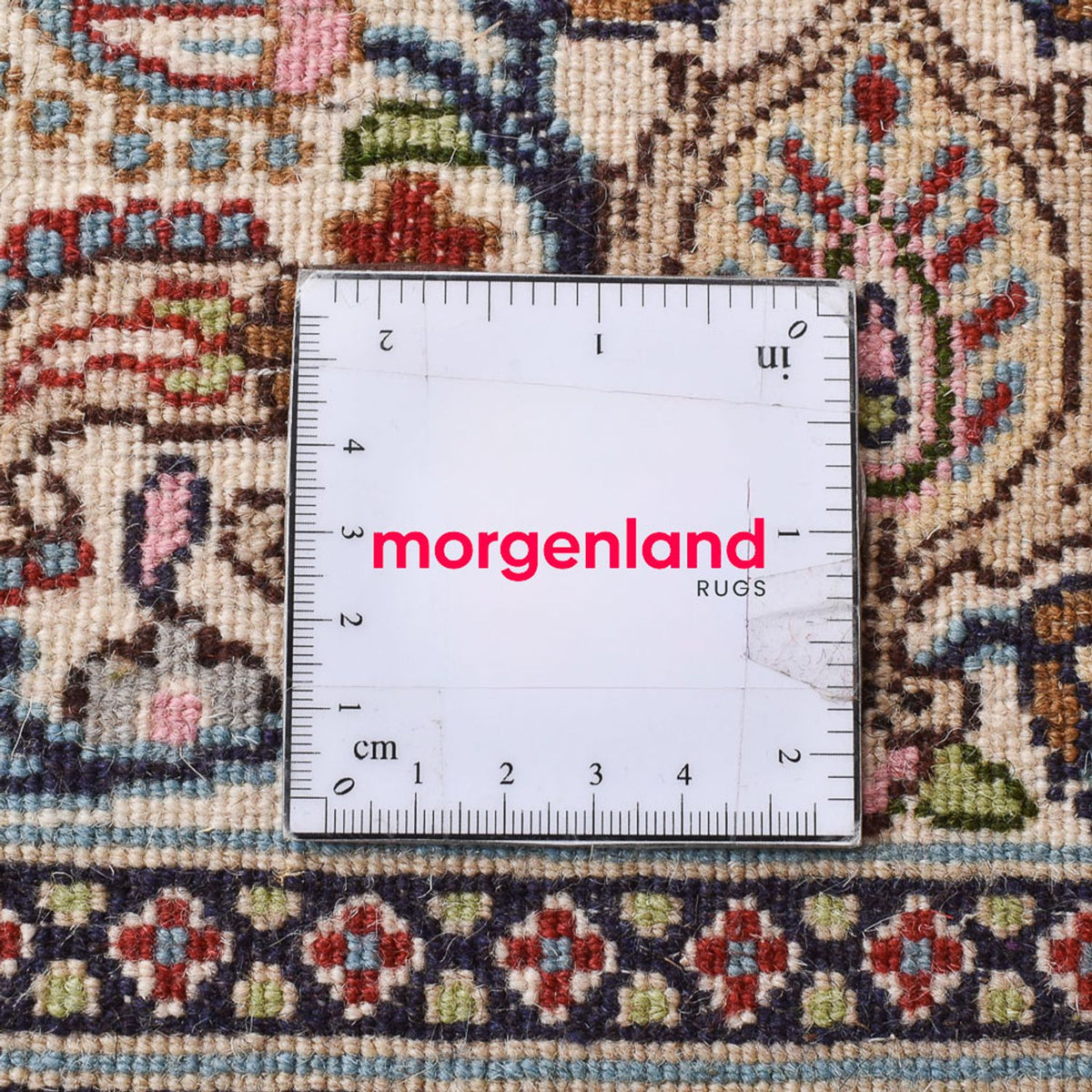 Tapis persan - Classique carré  - 200 x 200 cm - marron clair