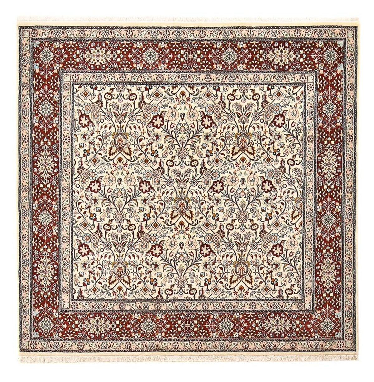 Tapis persan - Classique carré  - 201 x 201 cm - sable