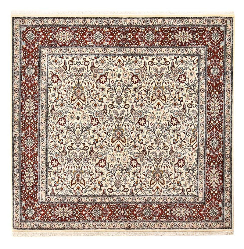 Tapis persan - Classique carré  - 201 x 201 cm - sable