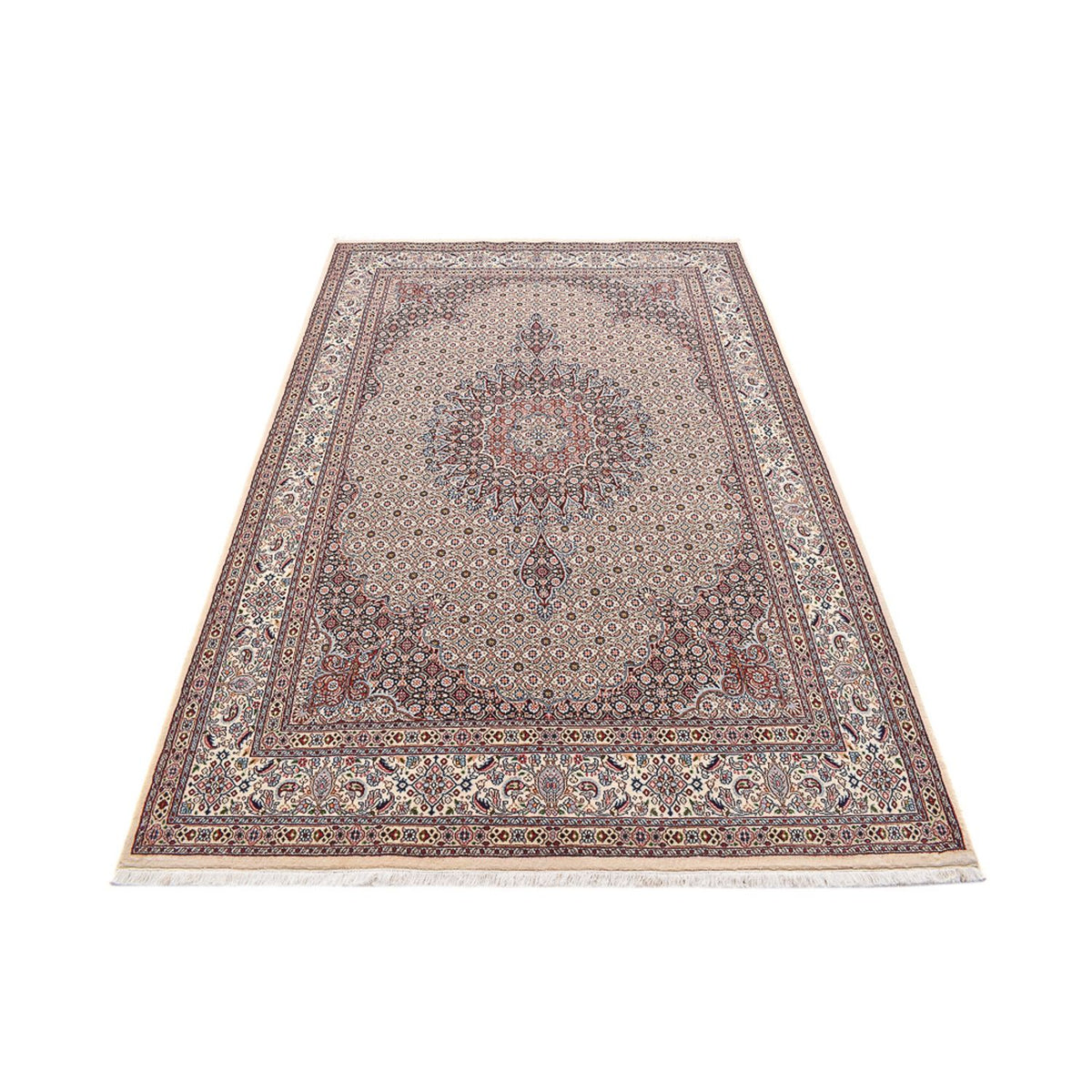 Tapis persan - Classique - 269 x 178 cm - marron clair