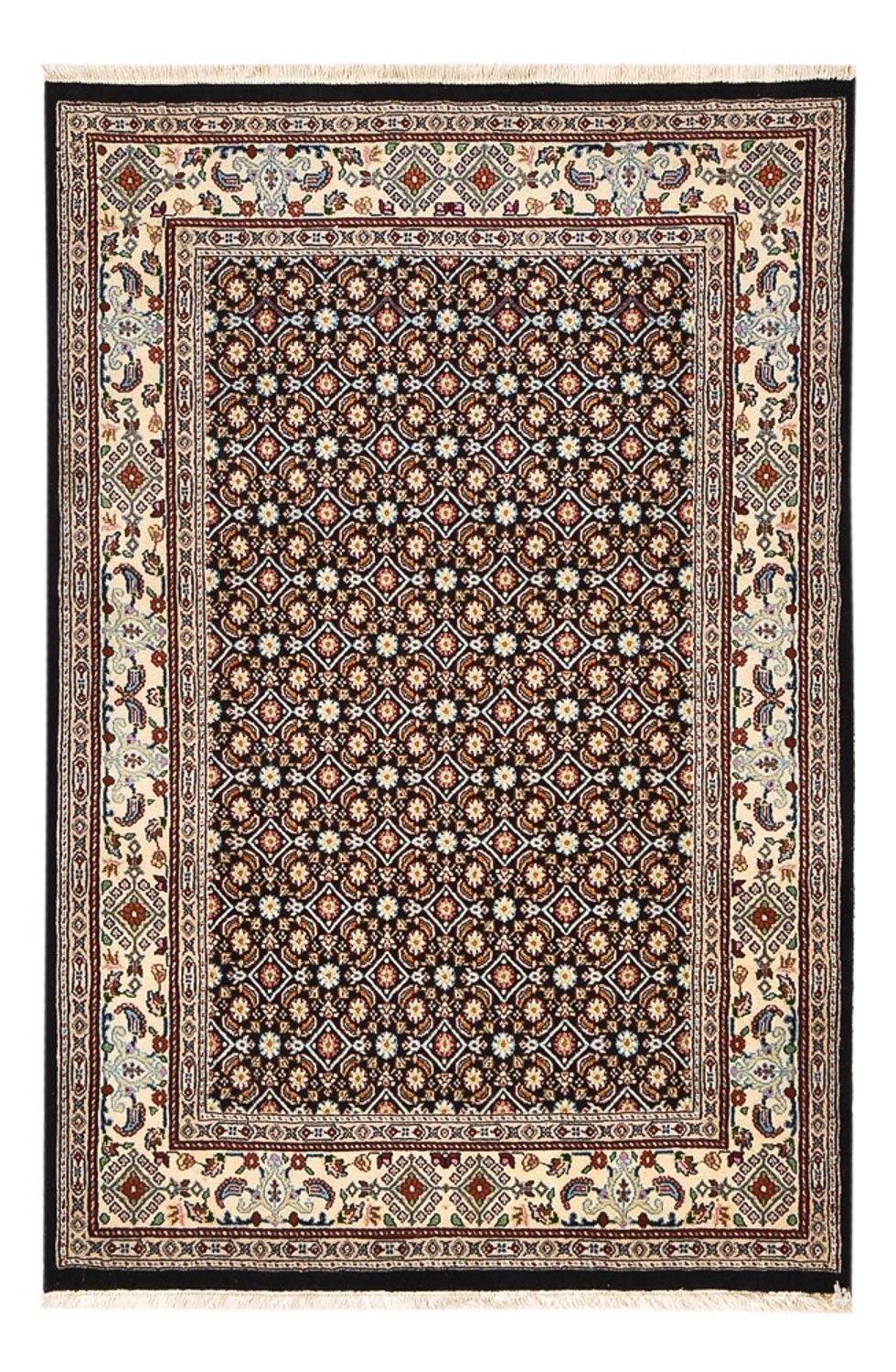 Tapis persan - Classique - 149 x 100 cm - marron clair