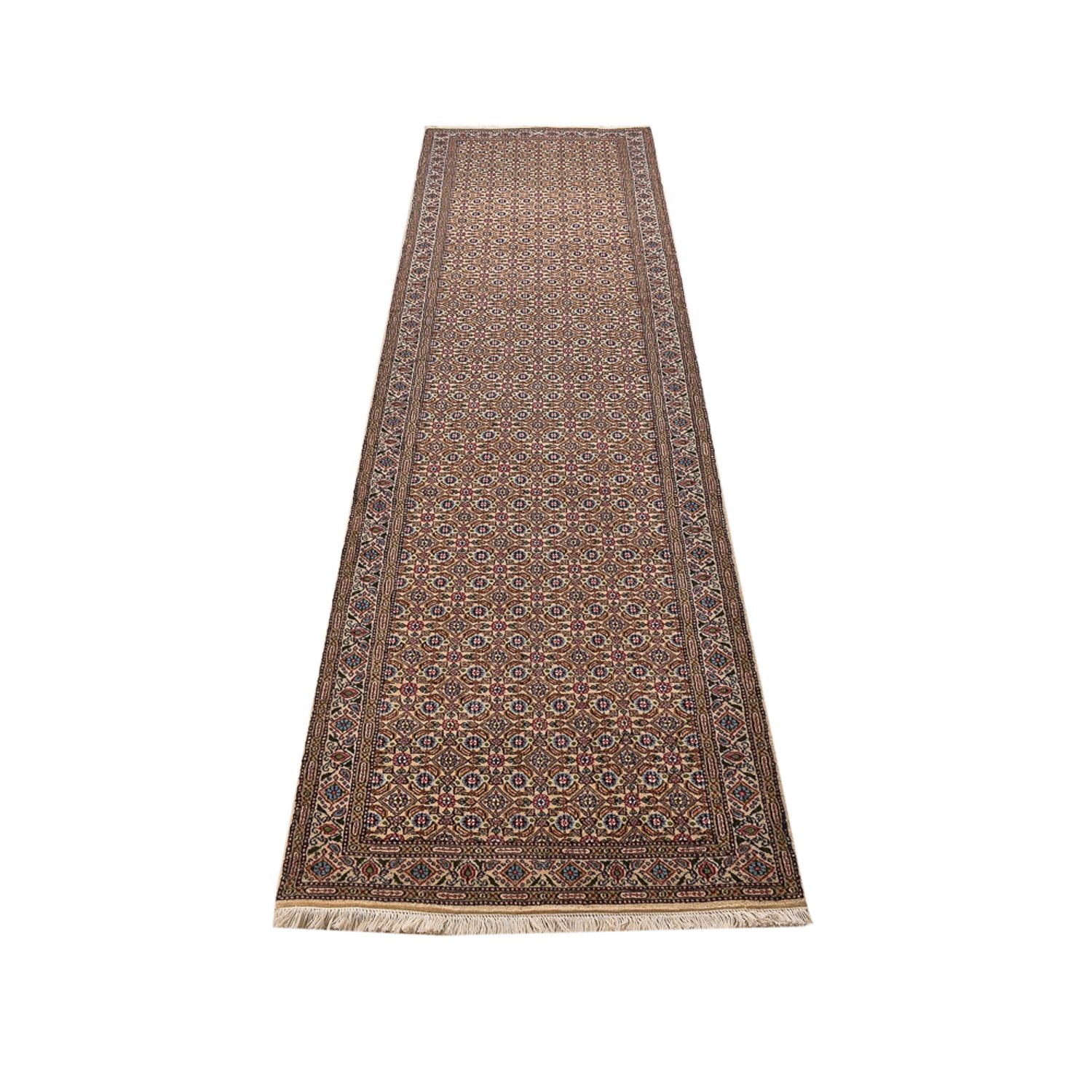 Tapis de couloir Tapis persan - Classique - 290 x 79 cm - marron clair