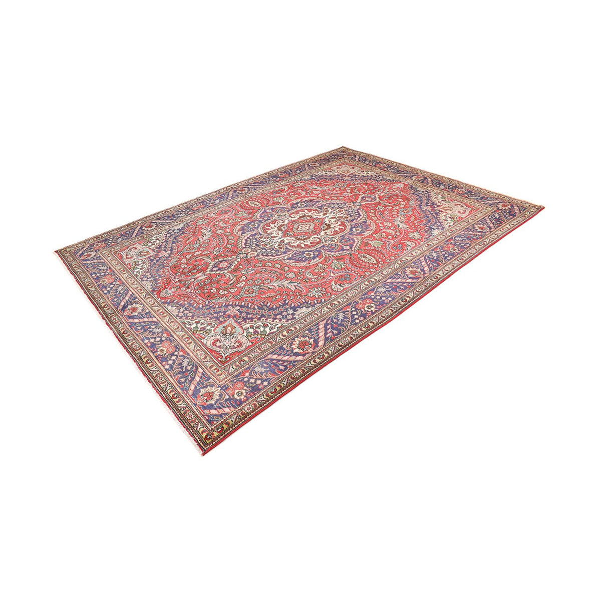 Tapis persan - Tabriz - 342 x 248 cm - rouge