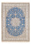 Tapis persan - Nain - Premium - 221 x 159 cm - bleu