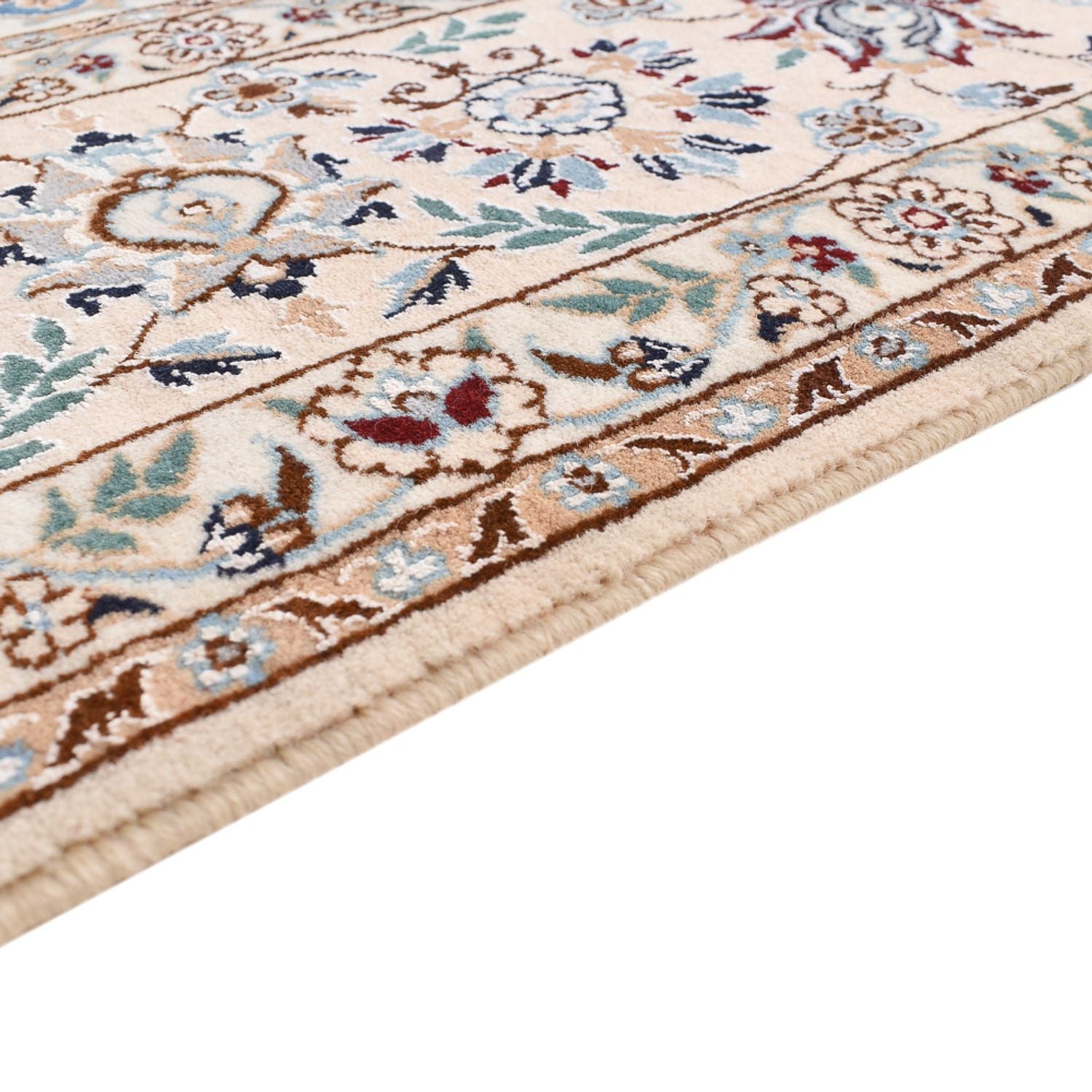 Tapis persan - Nain - Premium - 221 x 159 cm - bleu