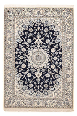 Tapis persan - Nain - Premium - 245 x 165 cm - bleu foncé