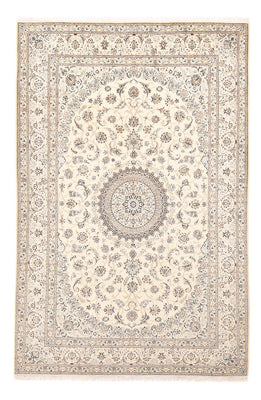 Tapis persan - Nain - Royal - 305 x 205 cm - gris clair