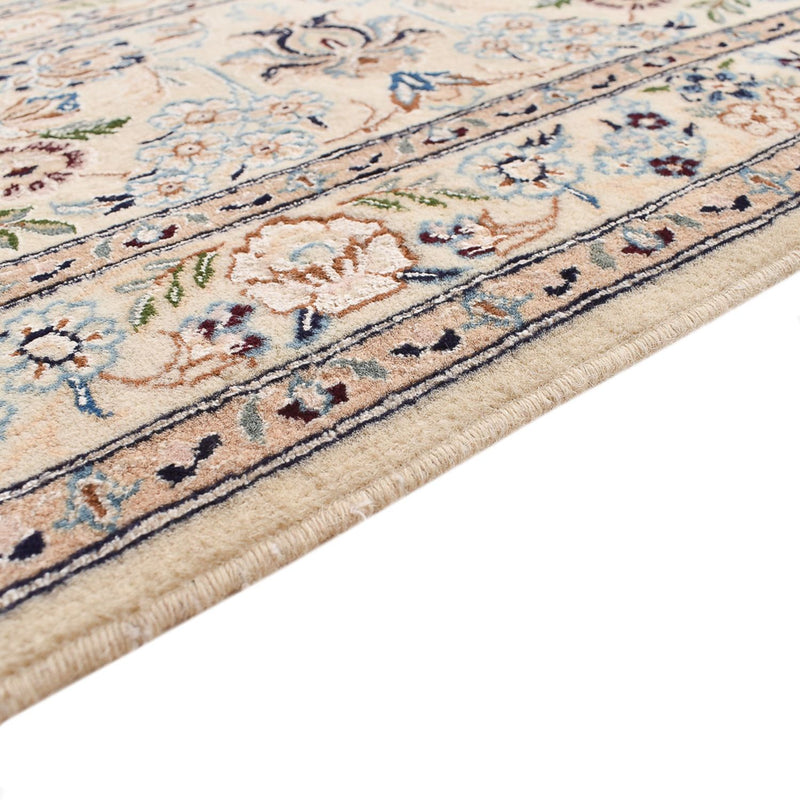Tapis persan - Nain - Royal - 305 x 205 cm - gris clair