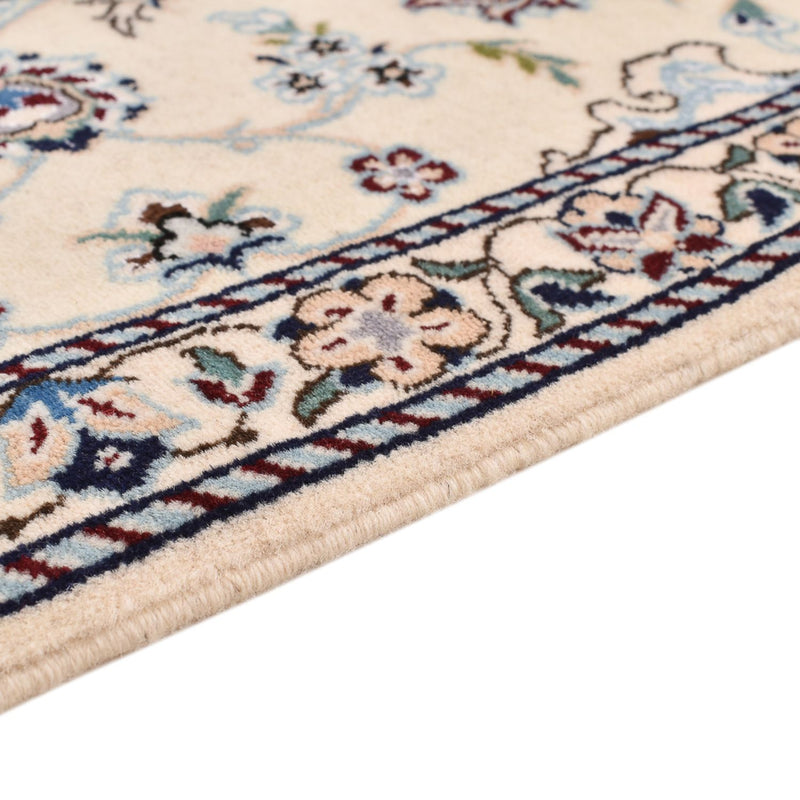 Tapis persan - Nain - Royal - 96 x 64 cm - gris clair