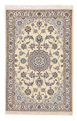 Tapis persan - Nain - Royal - 113 x 74 cm - gris clair