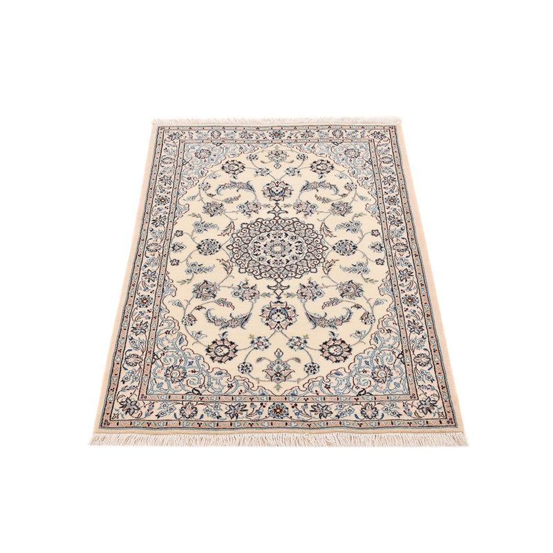 Tapis persan - Nain - Royal - 113 x 74 cm - gris clair
