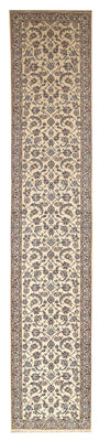 Tapis de couloir Tapis persan - Nain - Premium - 520 x 100 cm - beige