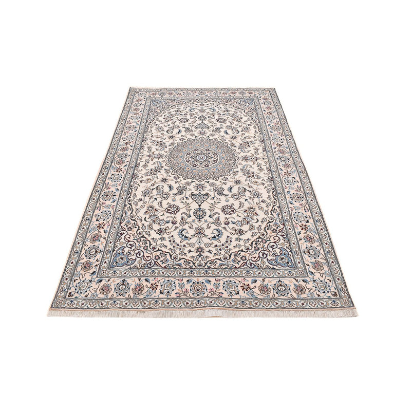 Tapis persan - Nain - Royal - 250 x 155 cm - gris clair