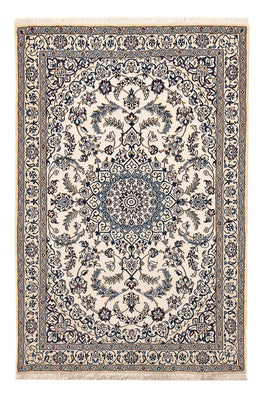 Tapis persan - Nain - Royal - 180 x 116 cm - gris