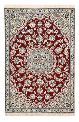 Tapis persan - Nain - Royal - 130 x 88 cm - rouge