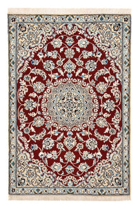 Tapis persan - Nain - Royal - 130 x 88 cm - rouge