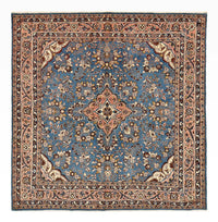 Tapis persan - Nomadic carré  - 211 x 206 cm - bleu