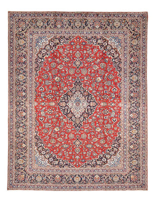 Tapis persan - Keshan - 398 x 306 cm - rouge
