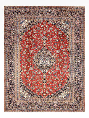 Tapis persan - Keshan - 409 x 301 cm - rouge