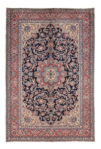 Tapis persan - Classique - 302 x 201 cm - bleu foncé