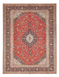 Tapis persan - Keshan - 392 x 293 cm - rouge