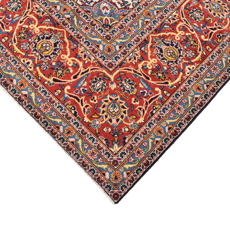 Tapis persan - Keshan - 398 x 295 cm - bleu foncé