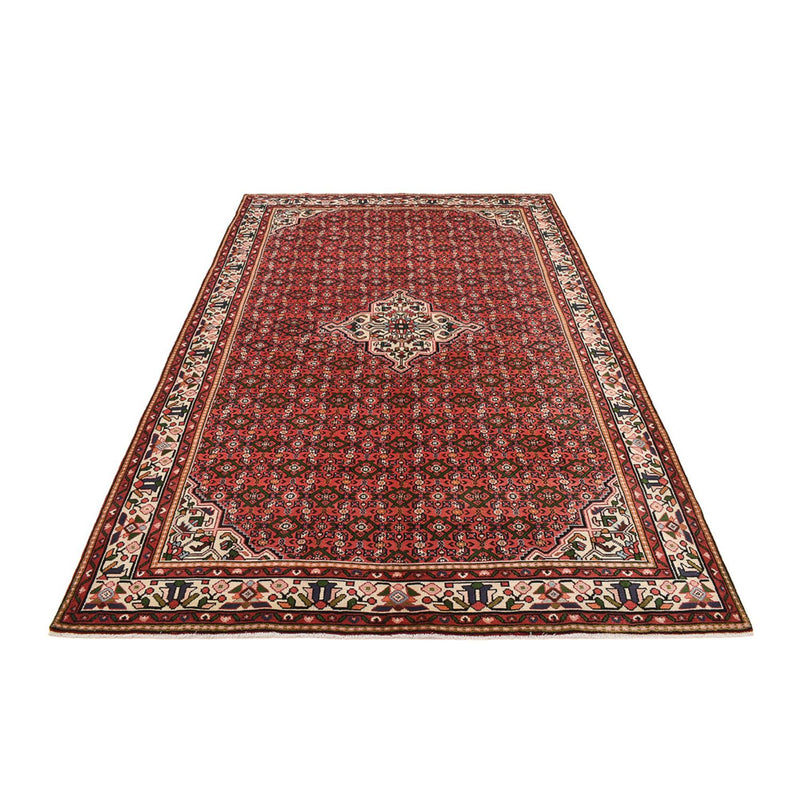 Tapis persan - Nomadic - 297 x 191 cm - rouge clair