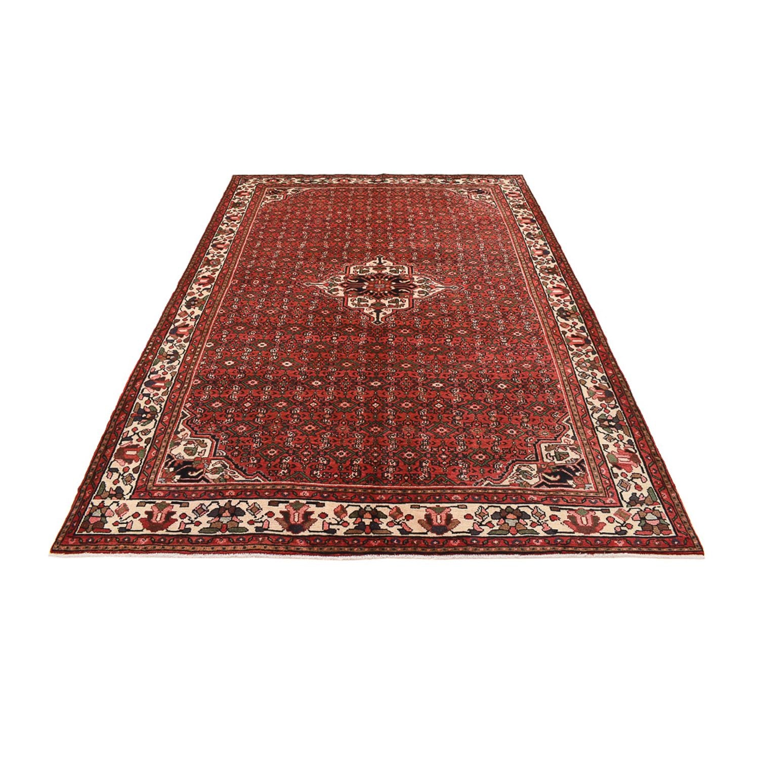 Tapis persan - Nomadic - 298 x 212 cm - rouille
