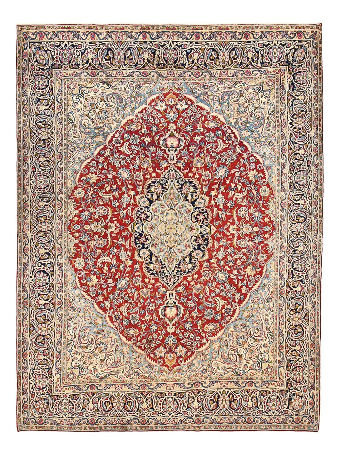 Tapis persan - Royal - 330 x 250 cm - rouge