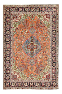 Tapis persan - Tabriz - 307 x 198 cm - rouge clair