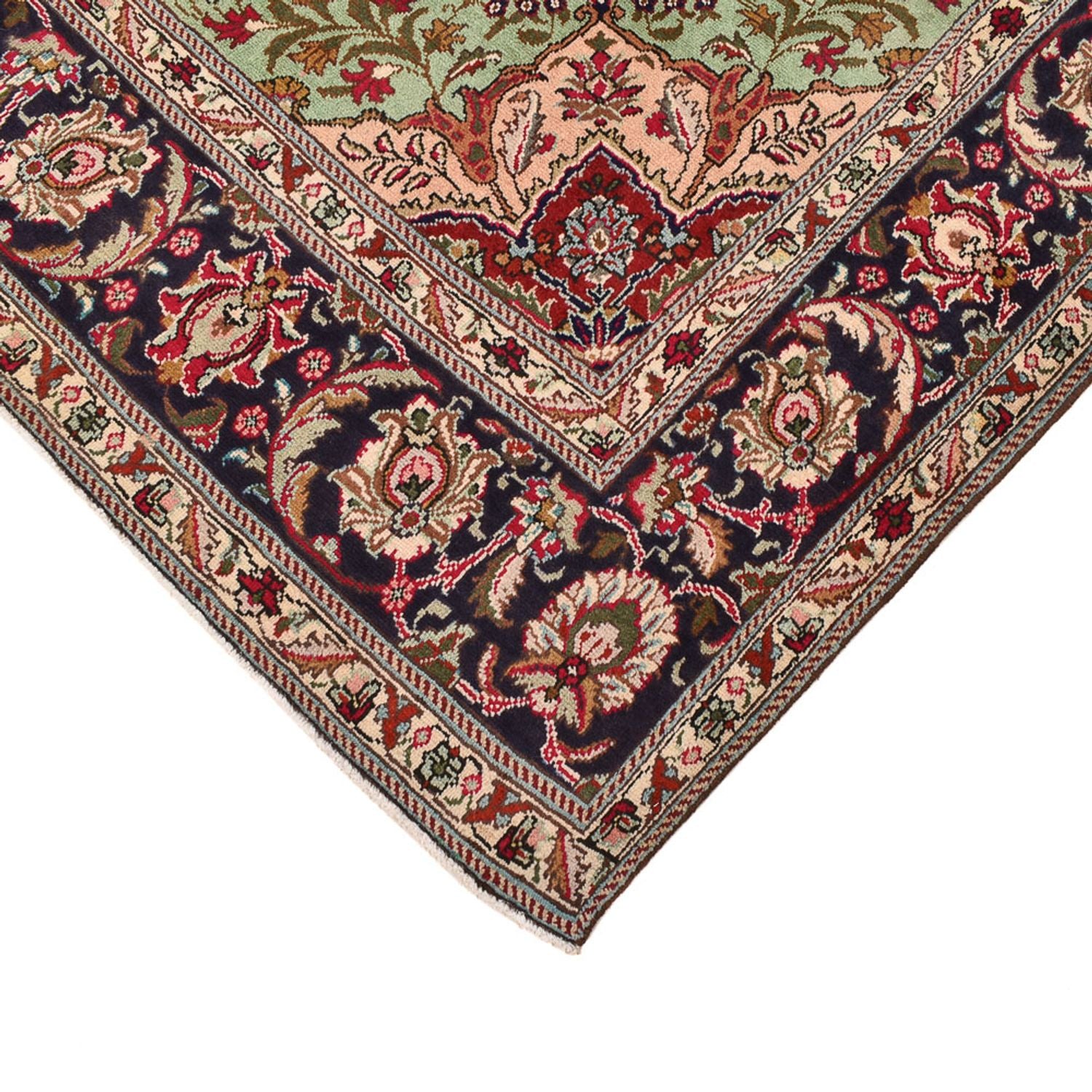 Tapis persan - Tabriz - 307 x 198 cm - rouge clair