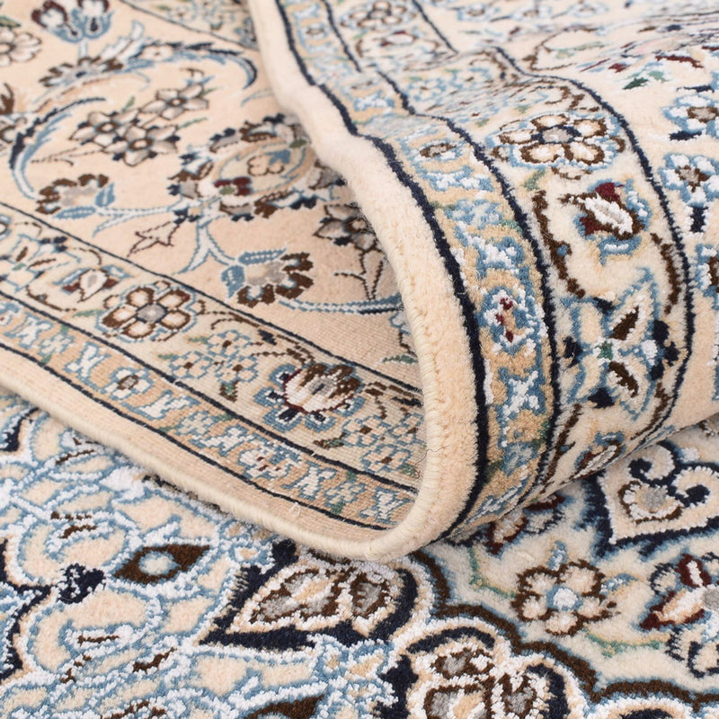 Tapis persan - Nain - Royal - 312 x 209 cm - blanc