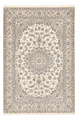 Tapis persan - Nain - Royal - 307 x 207 cm - blanc