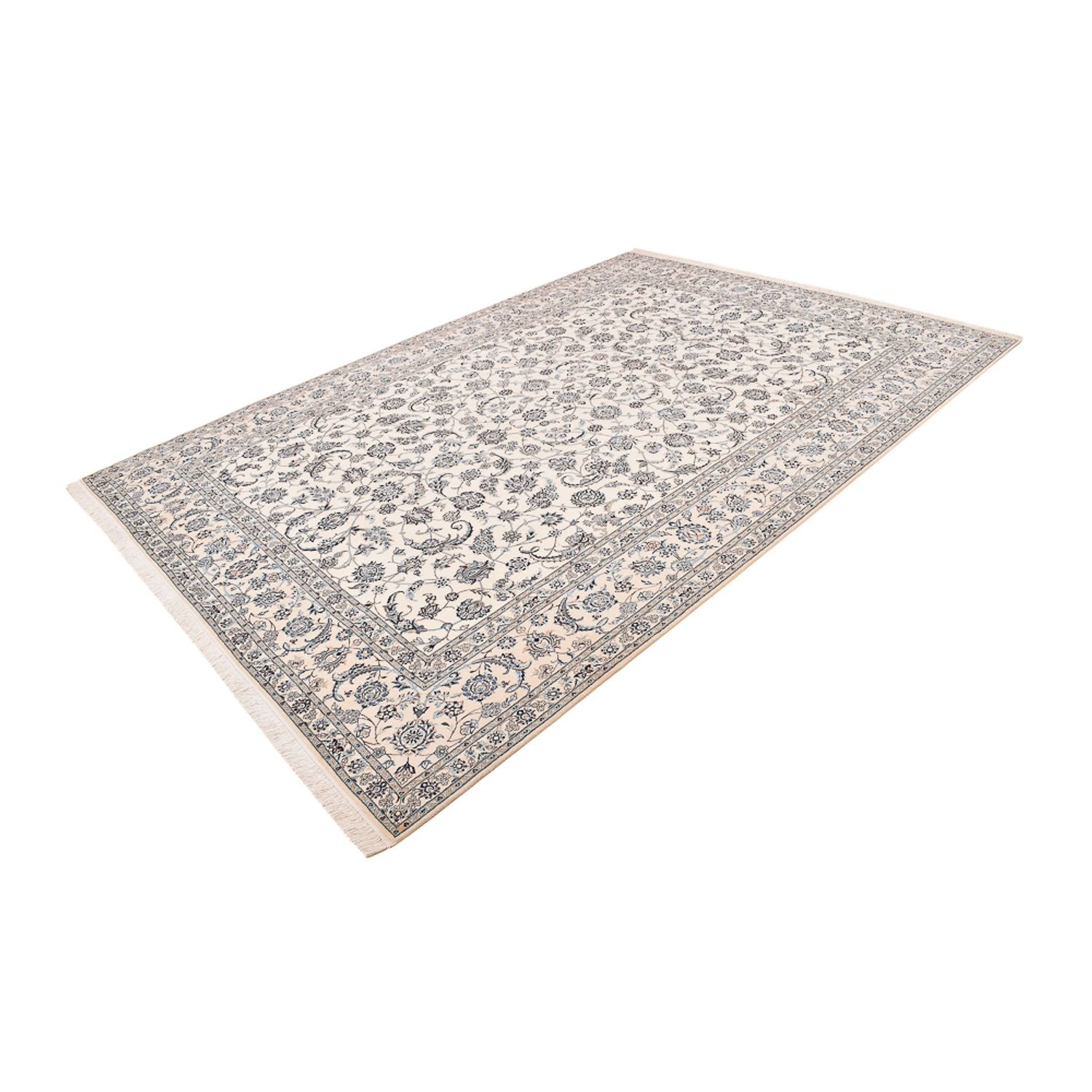 Tapis persan - Nain - Premium - 364 x 259 cm - blanc