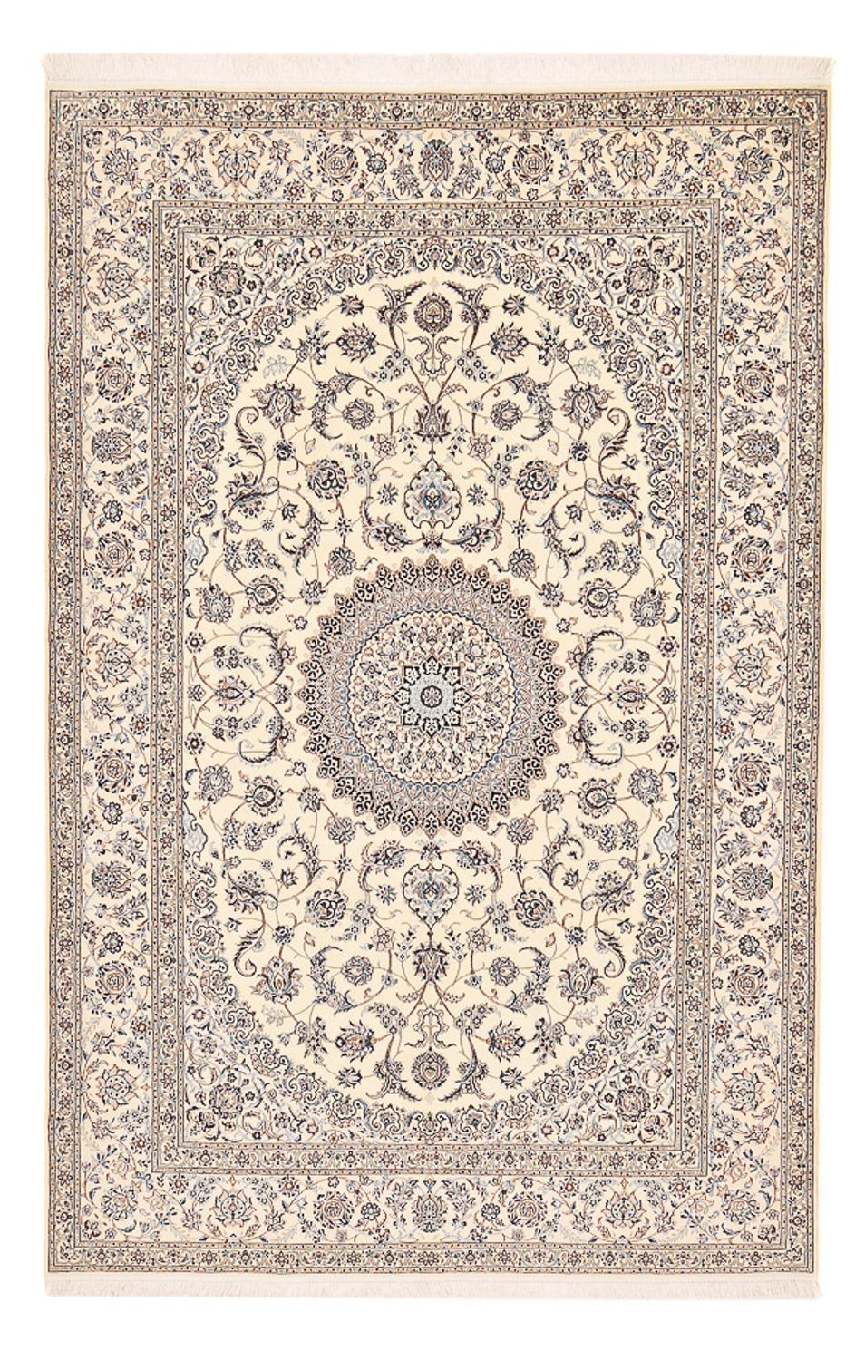 Tapis persan - Nain - Premium - 306 x 200 cm - beige