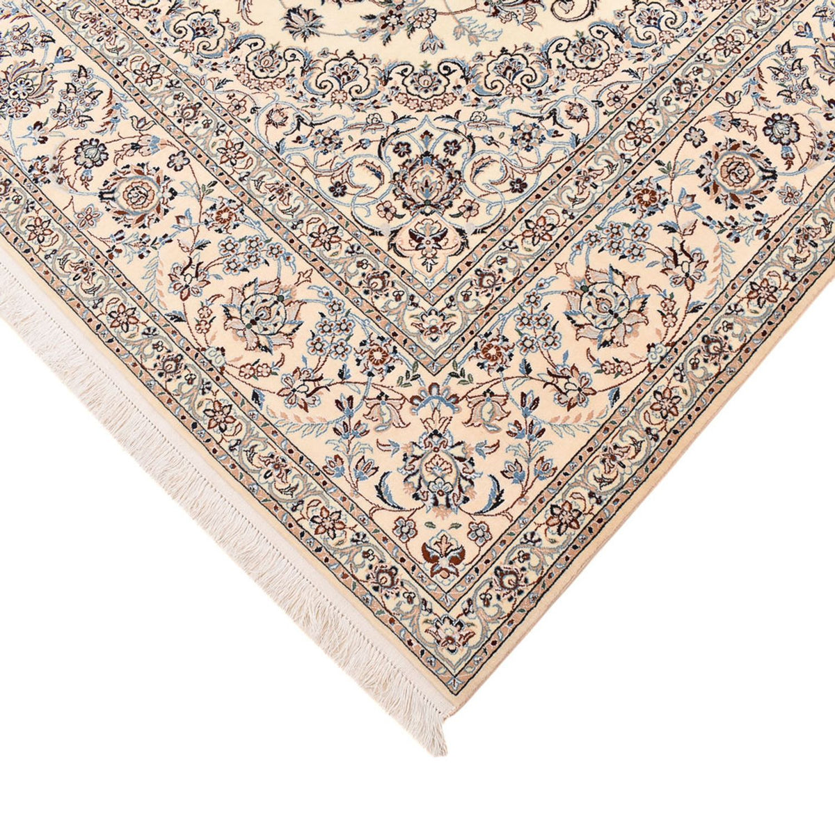 Tapis persan - Nain - Premium - 306 x 200 cm - beige