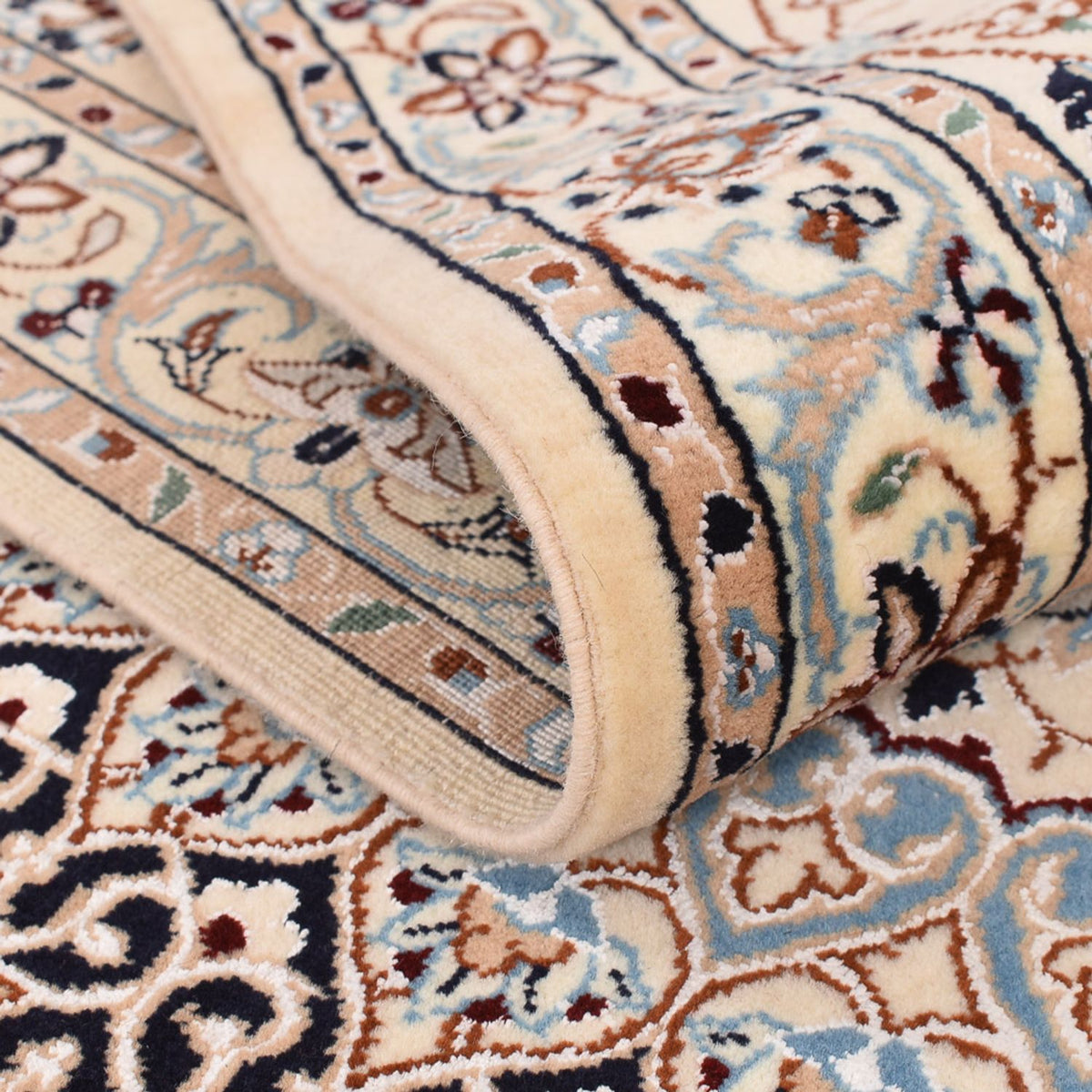 Tapis persan - Nain - Premium - 306 x 200 cm - beige