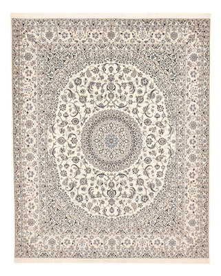 Tapis persan - Nain - Premium - 306 x 251 cm - blanc