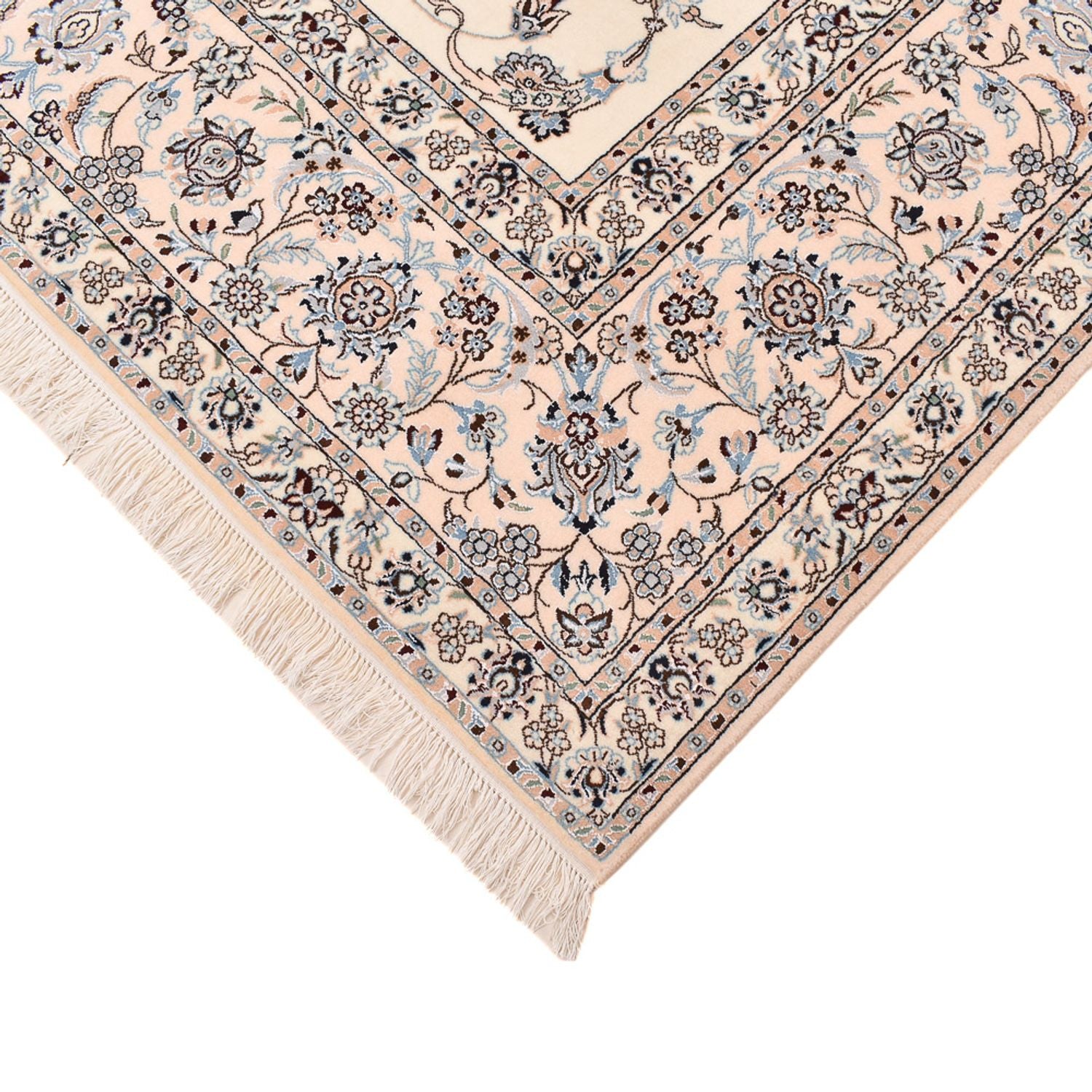 Tapis persan - Nain - Premium - 347 x 258 cm - blanc