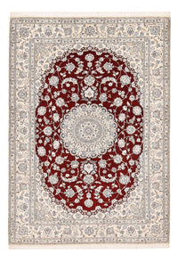 Tapis persan - Nain - Royal - 353 x 246 cm - rouge