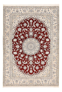 Tapis persan - Nain - Royal - 355 x 241 cm - rouge