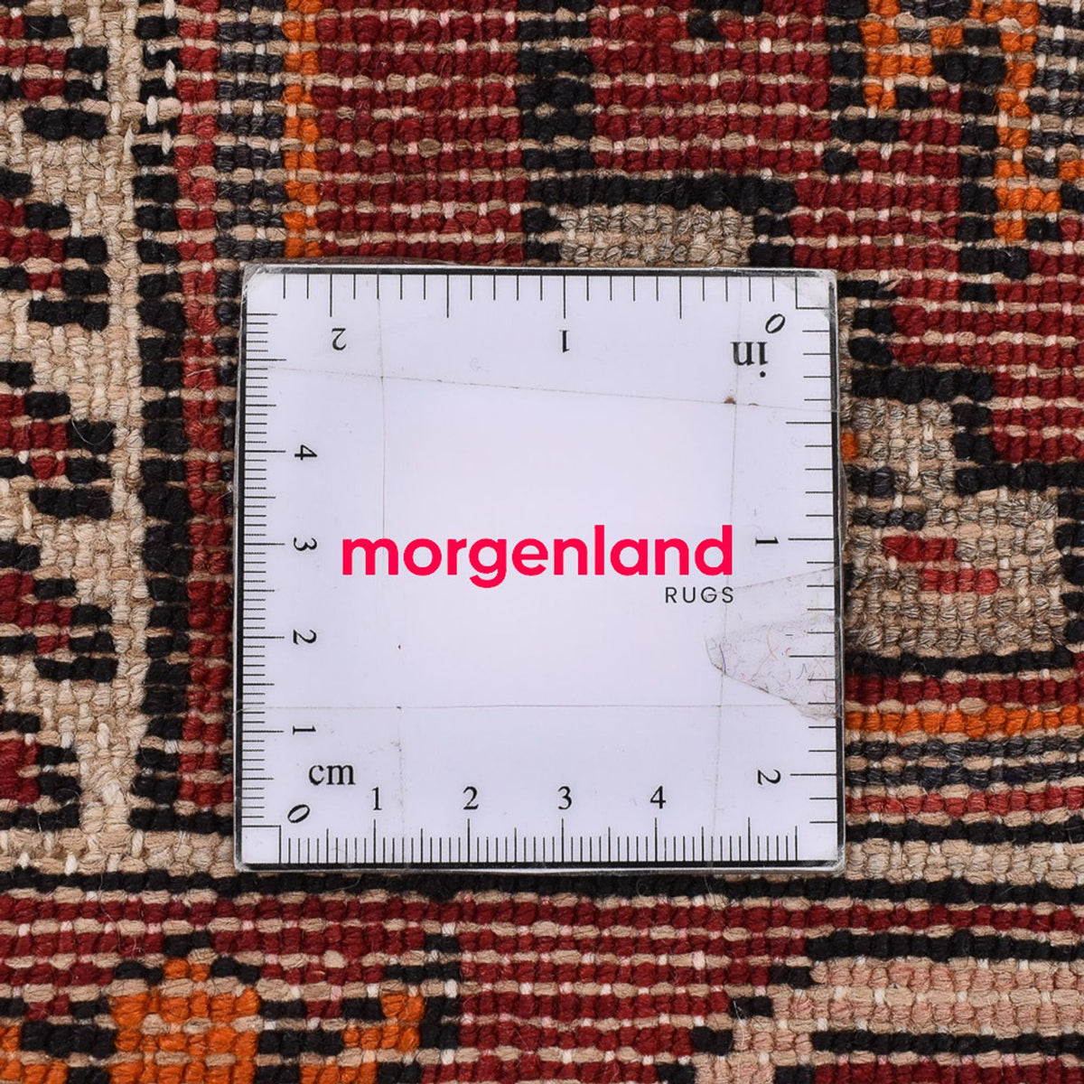 Tapis de couloir Tapis persan - Nomadic - 300 x 112 cm - rouge clair