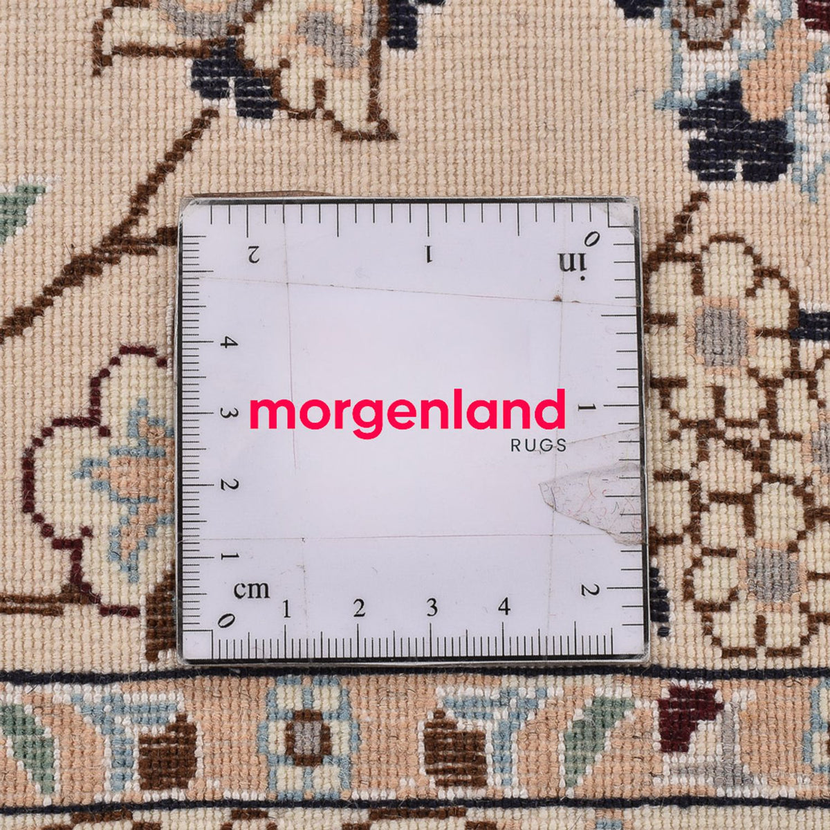 Tapis persan - Nain - Premium - 307 x 255 cm - blanc