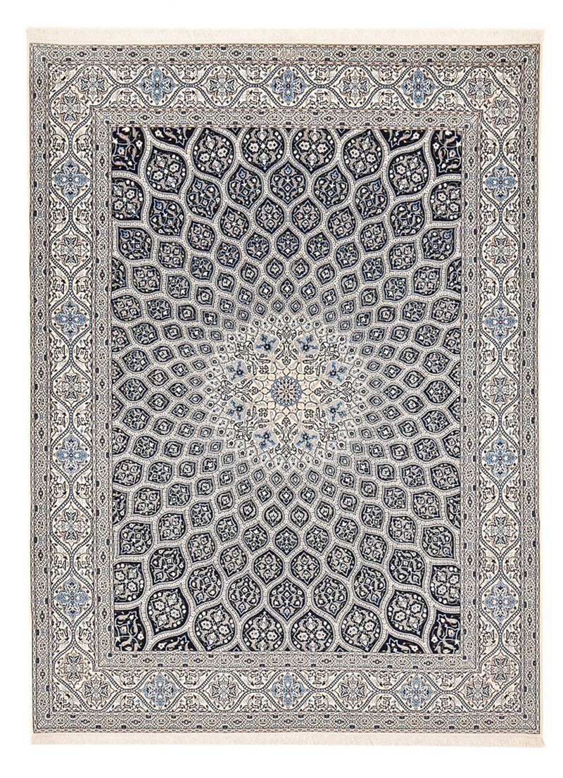 Tapis persan - Nain - Premium - 350 x 260 cm - gris foncé