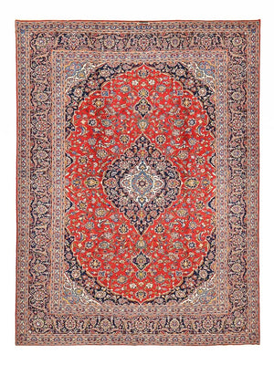 Tapis persan - Keshan - 388 x 294 cm - rouge