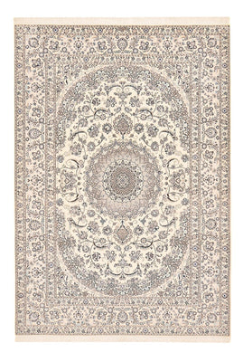 Tapis persan - Nain - Premium - 302 x 210 cm - blanc