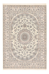Tapis persan - Nain - Premium - 302 x 210 cm - blanc